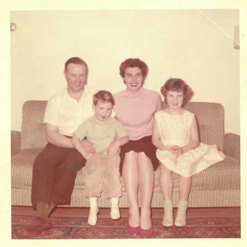 Wordsworth Family photo 1950s