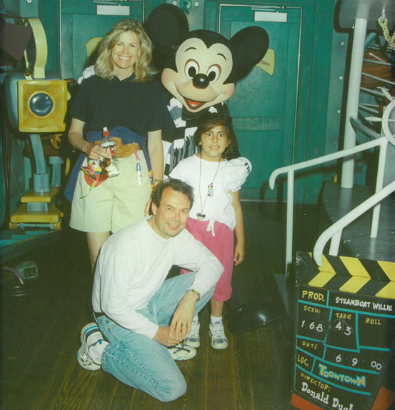 John and Jessica Wordsworth at Disneyland