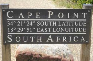 Cape Point sign