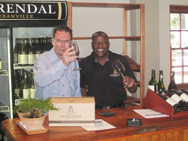 John Wordsworth at Meerendal Wine Estate Cape Town