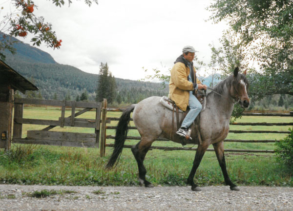 John L. Wordsworth horseback riding