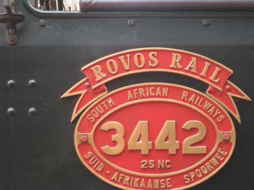 Rovos Rail train insignia