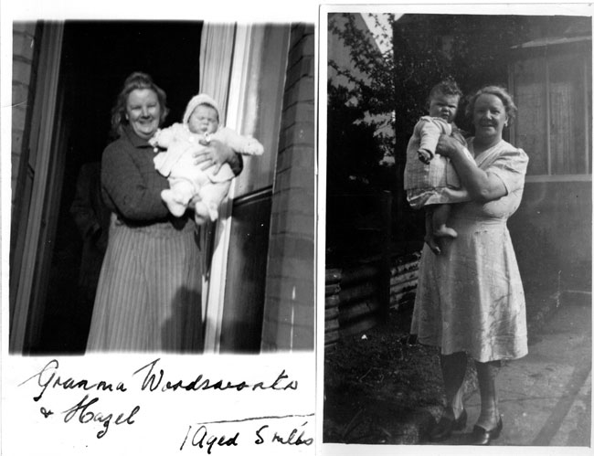 Florence Joyce Gramma Wordsworth and Hazel Wordsworth