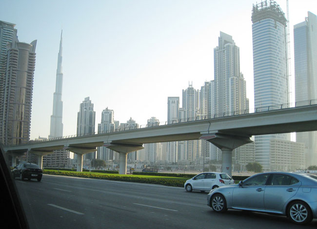 Burj Khalifa and Dubai skyline John Wordsworth