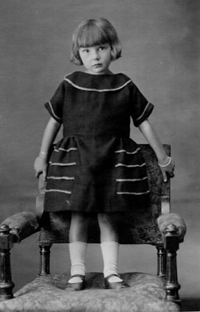 Joyce Florence Healy 5 years old England