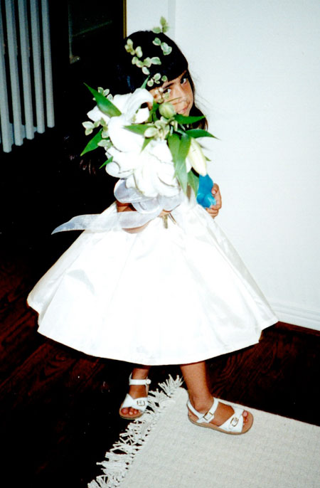 flower girl Jessica Wordsworth