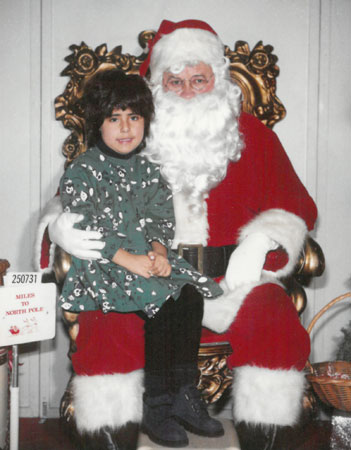 Jess with Santa 3