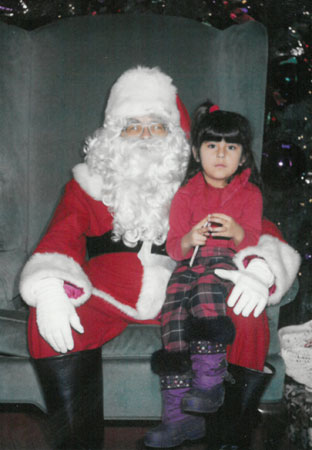 Jess with Santa 4