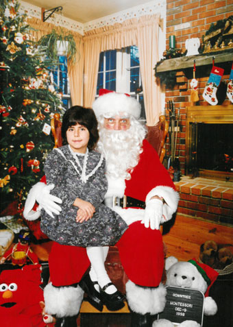 Jess with Santa 5