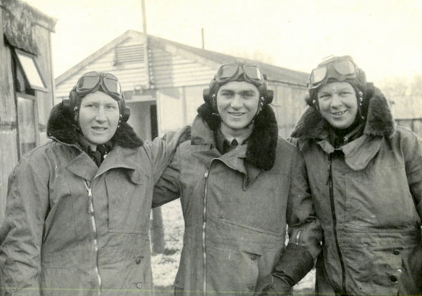 Jack Wordsworth in flight gear 1940s