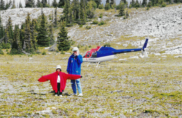 Purcell mountain hike Jess and. Janet Wordsworth